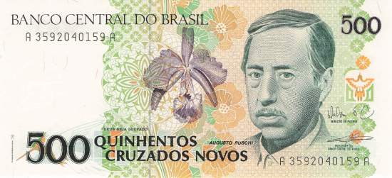 500 Cruzados Novos 1989